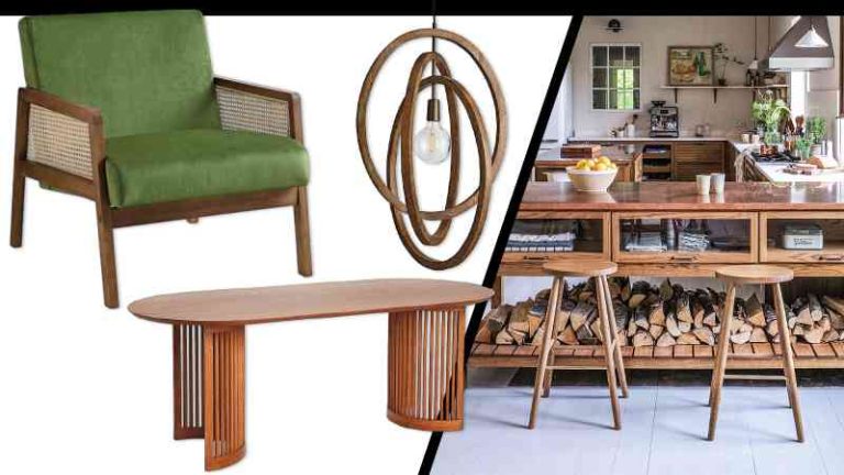 Los 44 mejores sillas, mesas, taburetes y gabinetes de madera.